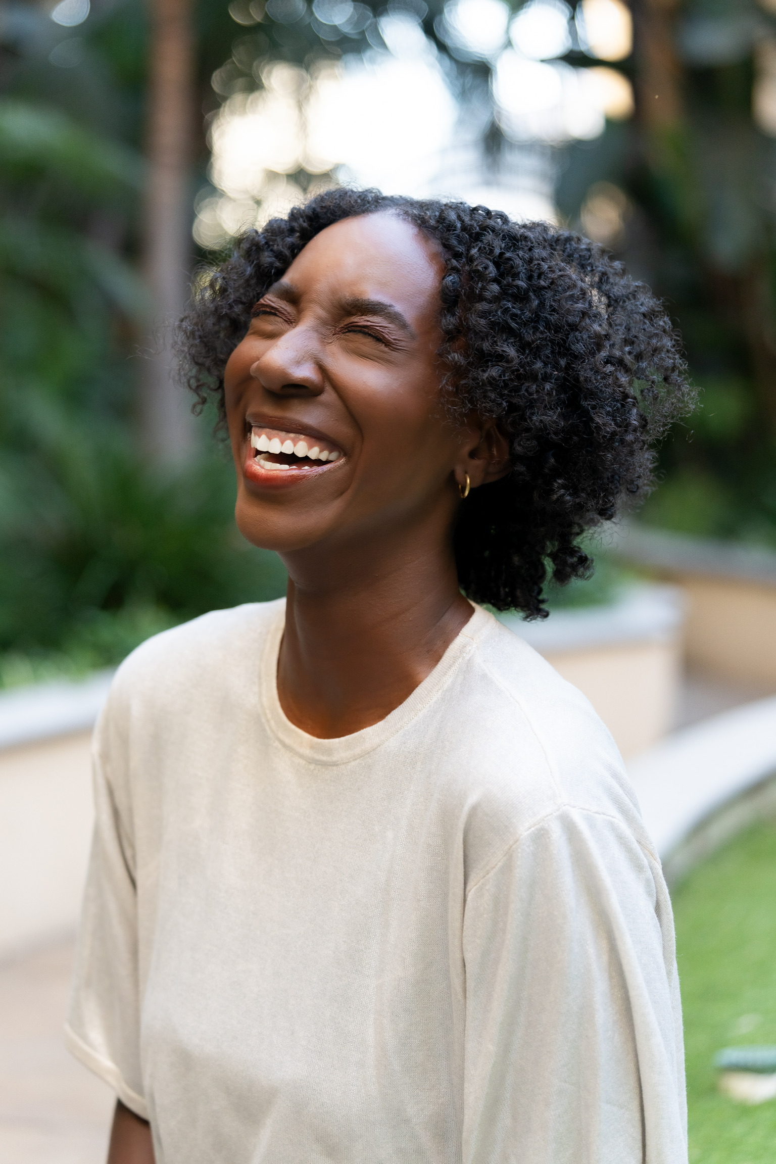 Tori Towns, Doula, Laughing